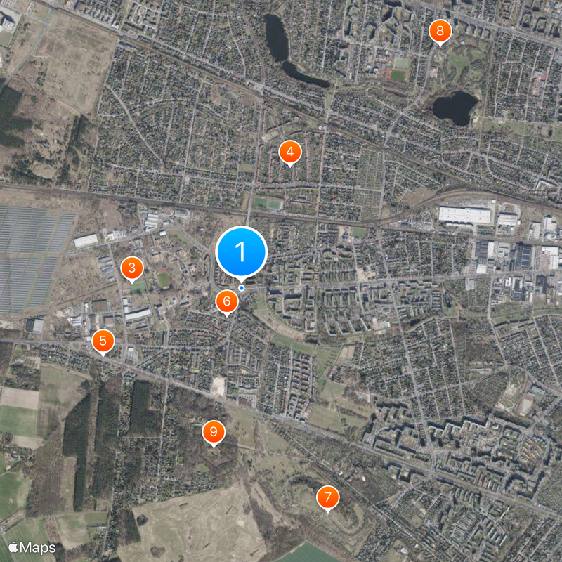 Staaken Map