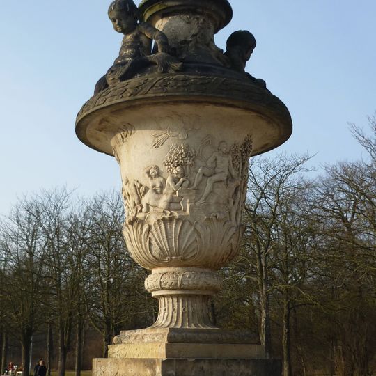 Nordöstliche Brühlvase - Das Ende des Herakles