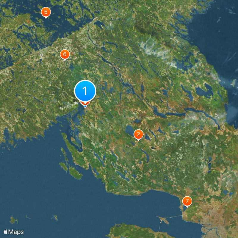 Vyborgsky District Map
