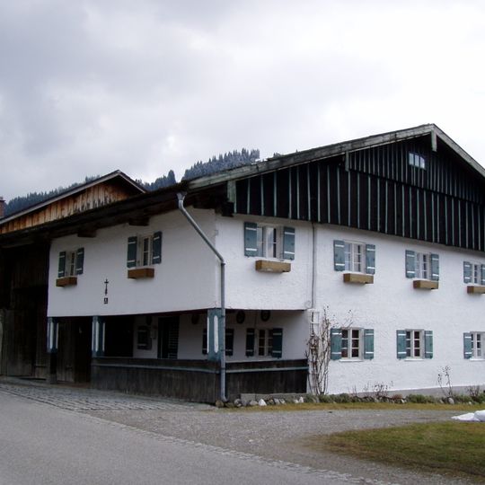 Baudenkmal D-7-77-173-35 in Halblech im Ortsteil Buching