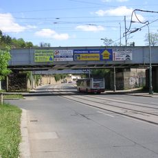 Railway bridges over U plynárny street