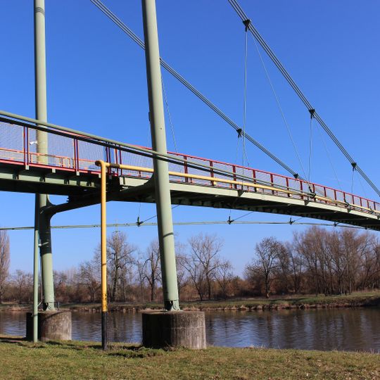 Footbridge in Toušeň