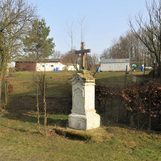 Kříž u domu 263 v Žibřidicích