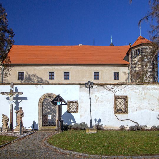 Upper castle in Benešov nad Ploučnicí