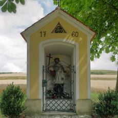 Wegkapelle mit Figur hl. Johannes Nepomuk