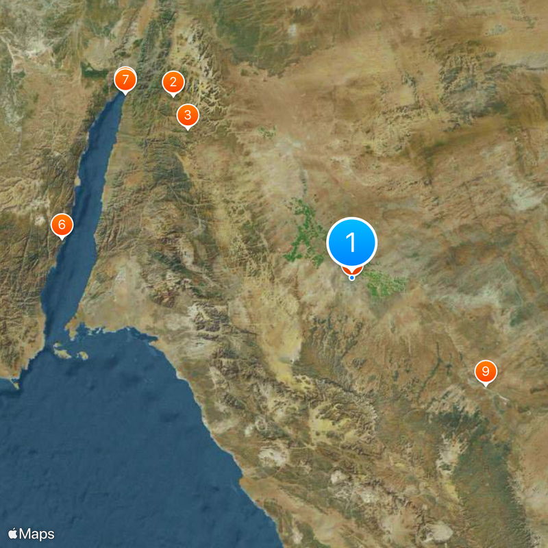 Tabuk Mapa