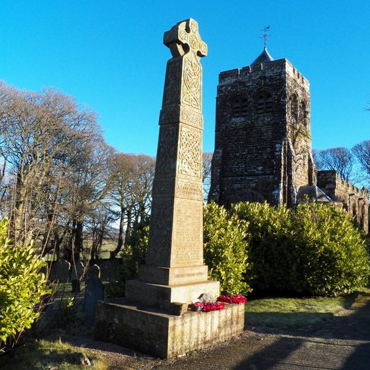 War Memorial in St Michael's Churchyard to East of Lych Gate