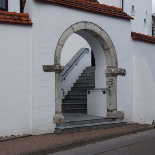 Friedhofsmauer Kirchplatz 5 in Abensberg