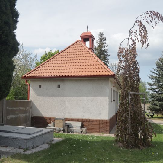 Cemetery chapel in Horní Počernice Cemetery