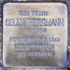 Stolperstein en memoria de Selma Herrmann