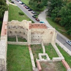 Swawola, Defensive walls in Wieluń