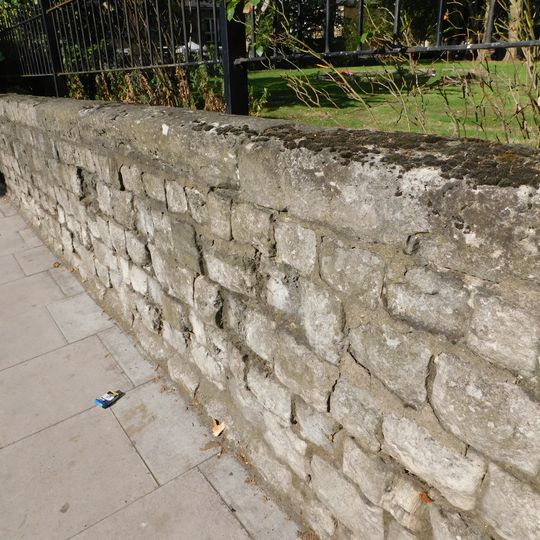 Wall Around Churchyard Of St John Of Jerusalem