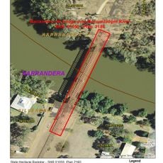 Murrumbidgee River railway bridge, Narrandera