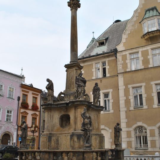 Maria column in Šumperk