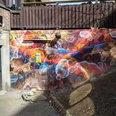 Muurschildering, kunstwerk