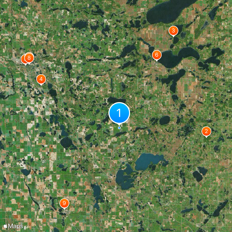 St. Olaf Township Map
