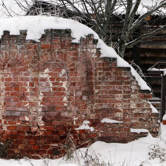 Угловой столб ограды