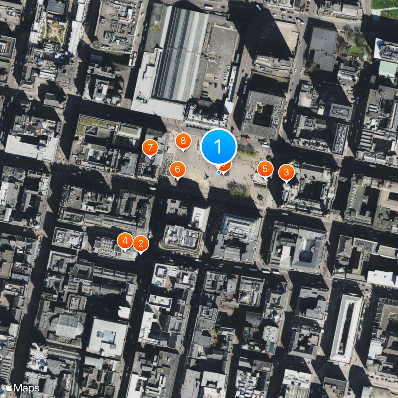 George Square Map