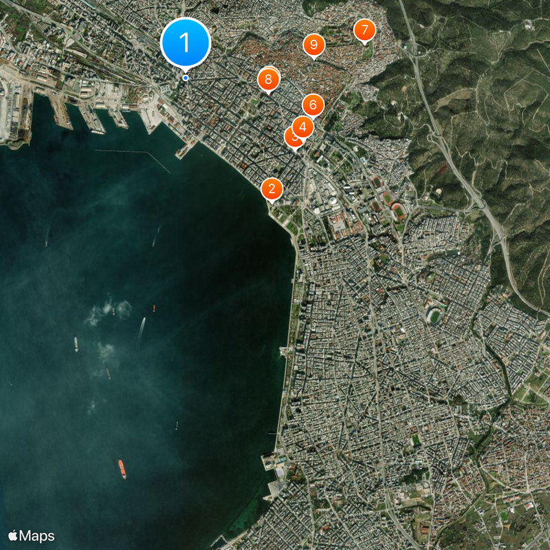 Thessaloniki Map