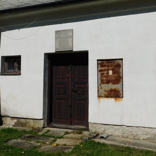 Pamětní deska Františka Bernarda Vaňka na Křemešníku