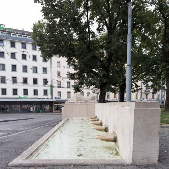 Fontaine de la Place Cornavin