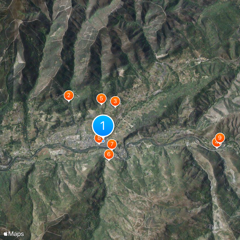 O Barco de Valdeorras Map