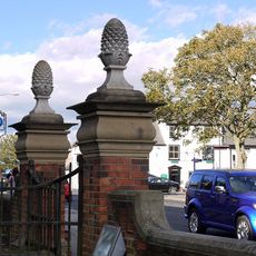 Gate Piers, 10 Metres East Of Magistrate's Court House