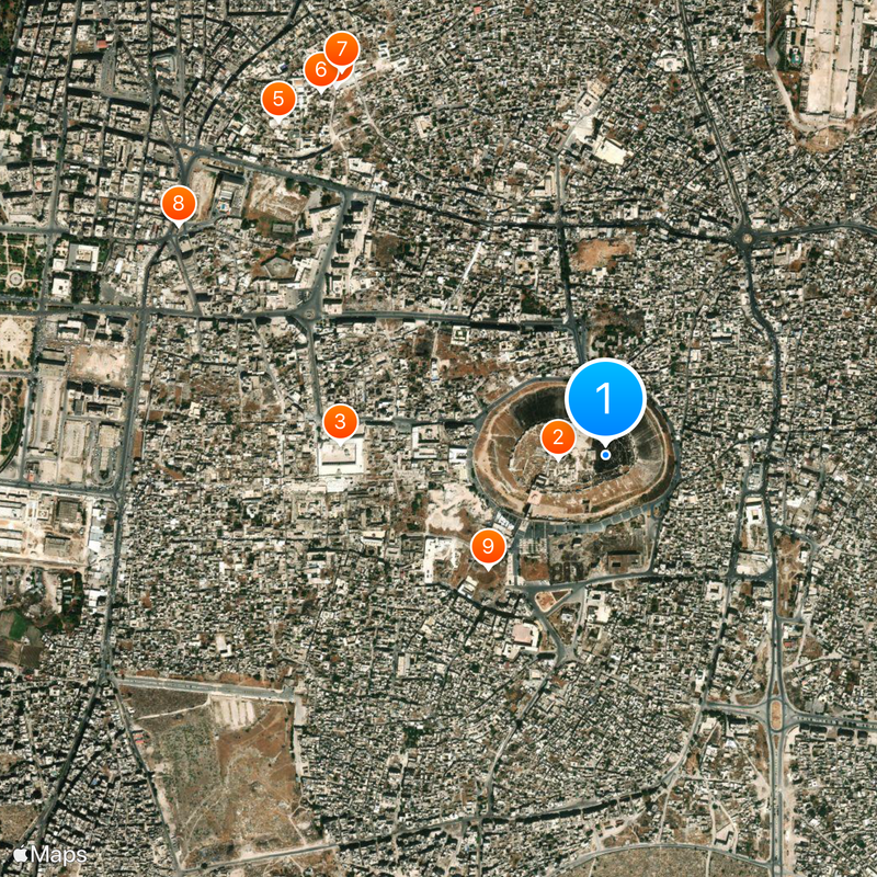Aleppo Map