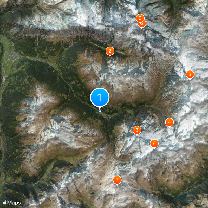 Santa Caterina Valfurva Mappa