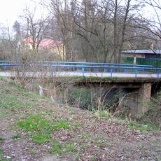 Bridge over the Botič near Nad Meandry street