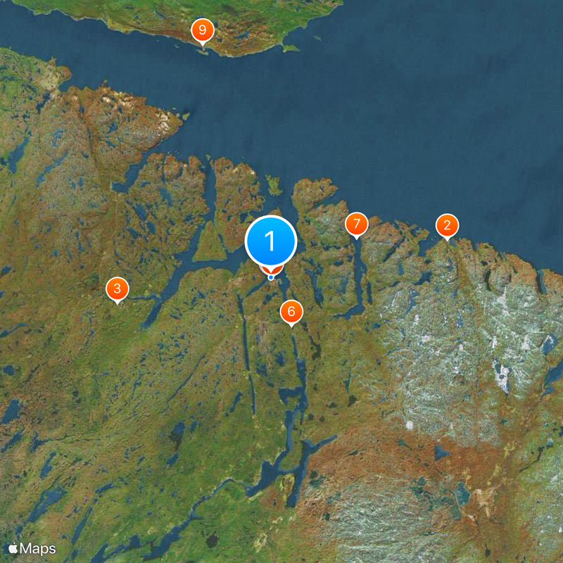 Kirkenes Map