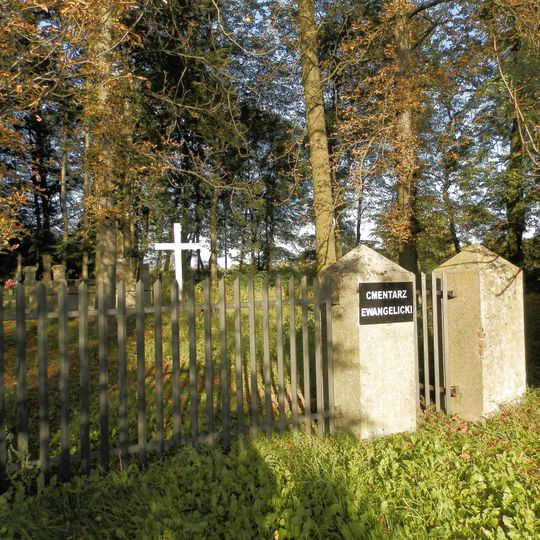 Lutheran cemetery in Bierzwienna Długa
