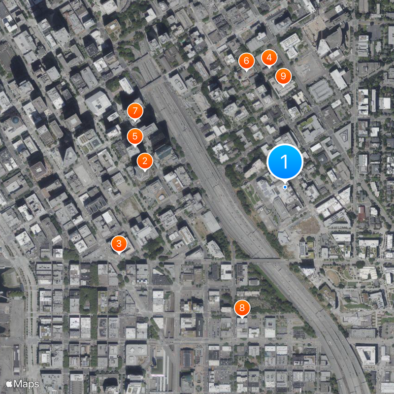 Harborview Medical Center Map