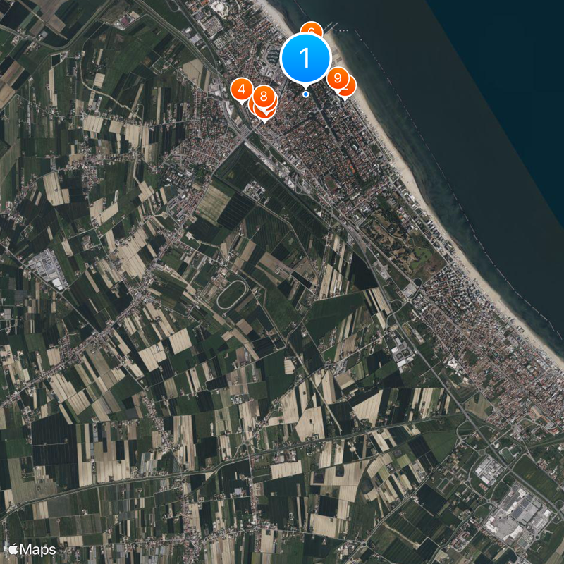 Cesenatico Mapa