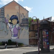 Fresque Yoko Tsuno