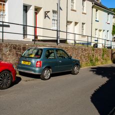 Wall To Raised Pavement On North East Side Of Fore Street