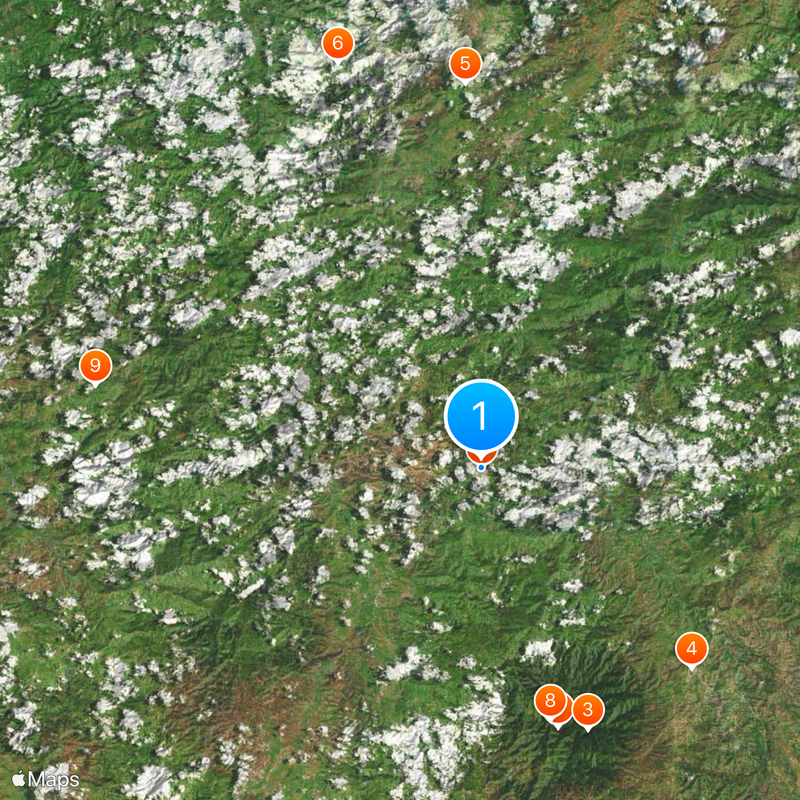 Santa Rosa de Copán Map