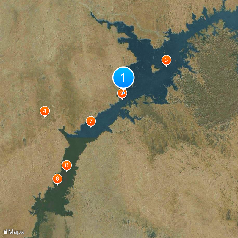 Abu Simbel Map
