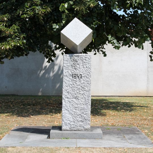 Memorial of lump sugar in Dačice