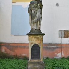 Socha svatého Josefa v Kožlanech u kostela