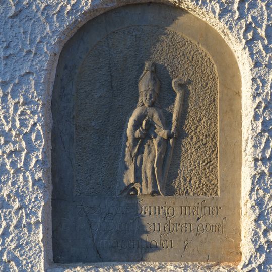 Bildstock mit Votivtafel