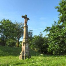 Kříž v Jedlí na návsi