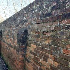 North West Garden Wall To Bars Cottage, Wells Cottage, And Fox Yard Cottage