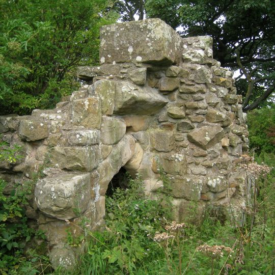 Ruins Of Whorlton Castle Undercrofts