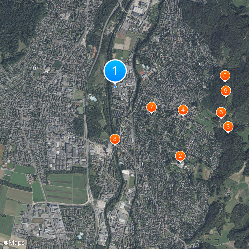 Weleda Map
