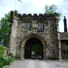 Whalley Abbey gatehouse