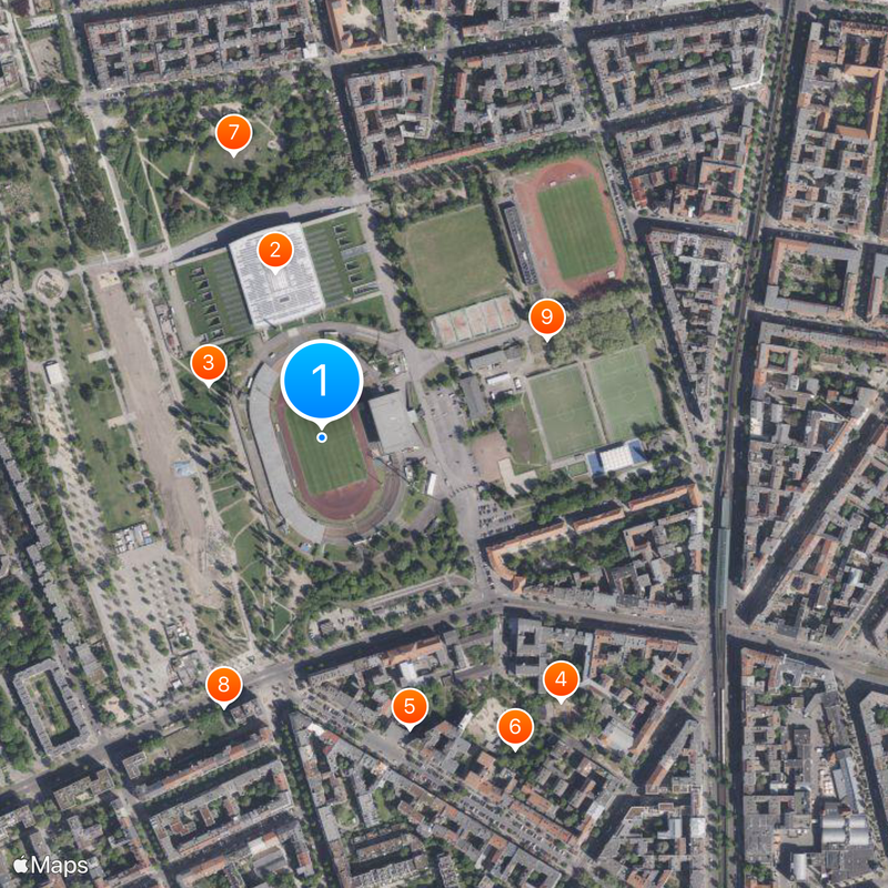 Friedrich-Ludwig-Jahn-Sportpark Map