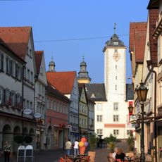 Pedestrian zones in Bad Mergentheim