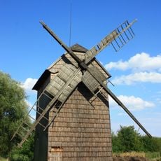 Post mill in Kobylin