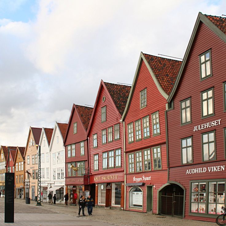 Handelshäuser von Bryggen